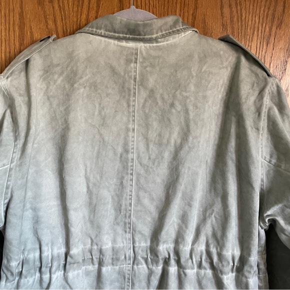 A Cold Wall Painted Gray Fade Out Field Jacket Men's Size Large New See Descrip. - Picture 12 of 16